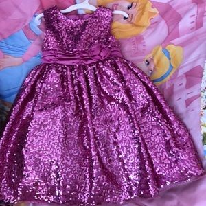 Pink girls fancy dress